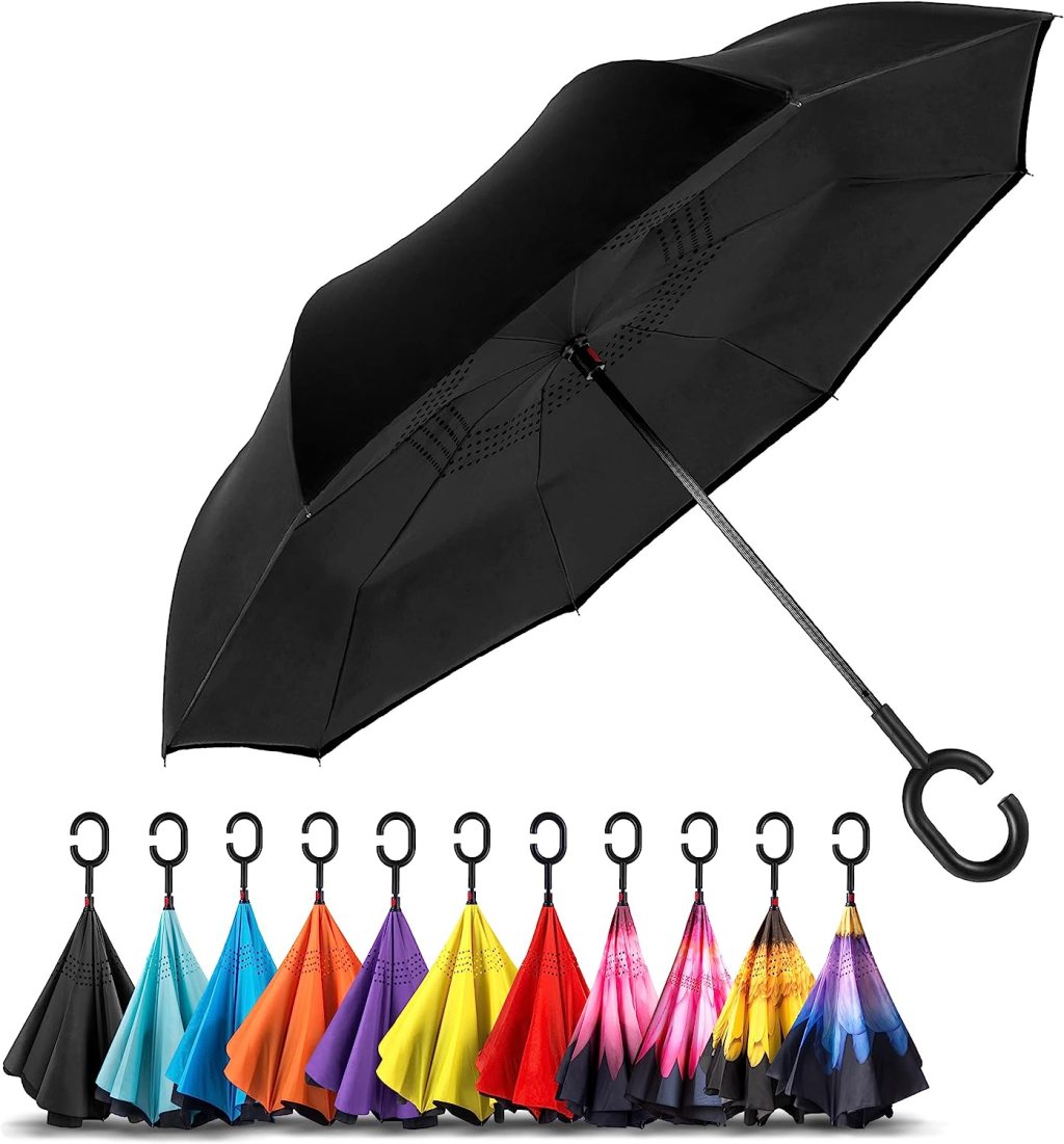 Inverted Umbrella for $9.82, retail $28 with&nbsp;coupon!